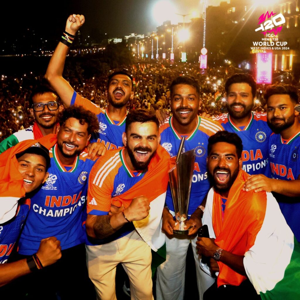 India win the world cup 2024 IMAGE SOURCE : ICC